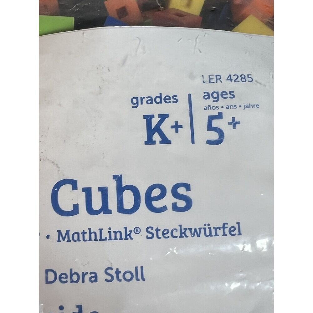 Learning Resources Mathlink Cubes  Kindergarten, STEM - Picture 4 of 5